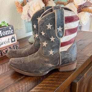 Roper American Flag  Cowboy Boots
